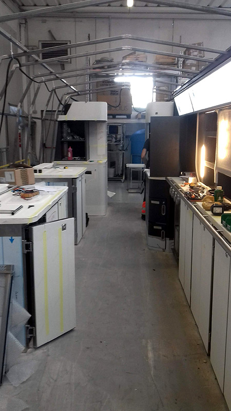 Multi Rail making of the new bistro of Sweden’s SJ X2000 train