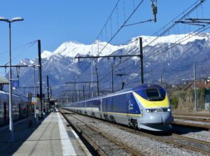 Eurostar train sustainability